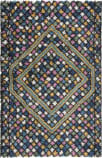 Safavieh Casablanca Csb750m Blue / Gold Area Rug