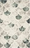 Safavieh Dip Dye Ddy306f Grey / Ivory Area Rug