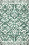 Safavieh Dip Dye Ddy901y Dark Green / Ivory Area Rug