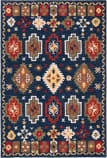 Safavieh Heritage Hg353n Navy / Red Area Rug