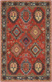 Safavieh Heritage Hg427p Rust / Navy Area Rug