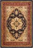 Safavieh Lyndhurst Lnh330Y Black / Red Area Rug