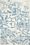 Safavieh Manhattan Man462M Ivory / Blue Area Rug