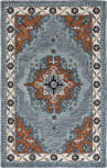 Safavieh Metro Met351M Blue / Ivory Area Rug