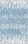 Safavieh Metro Met401M Blue / Ivory Area Rug