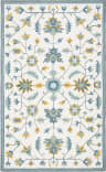 Safavieh Metro Met707L Ivory / Blue Area Rug