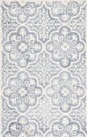 Safavieh Metro Met859L Light Blue / Ivory Area Rug