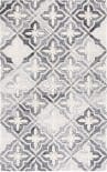 Safavieh Metro Met872Z Black / Ivory Area Rug