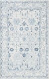 Safavieh Micro-Loop Mlp276M Blue / Ivory Area Rug