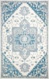 Safavieh Micro-Loop Mlp503L Ivory / Navy Area Rug