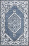 Safavieh Micro-Loop Mlp605M Blue / Ivory Area Rug