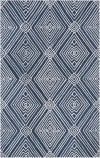 Safavieh Micro-Loop Mlp608N Navy / Ivory Area Rug