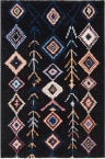 Safavieh Morocco Mrc908Z Black / Navy Area Rug