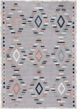 Safavieh Marrakesh Mrk602F Grey / Blue Rust Area Rug