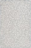 Martha Stewart Trace Msr3513B Blue / Ivory Area Rug