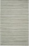 Martha Stewart Hand Drawn Stripe Msr3619A Nmbus Cloud Gry Area Rug