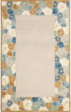 Martha Stewart Poppy Border Msr3629B Cornucopia Beige Area Rug