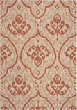 Martha Stewart Fairview Msr4114-23112 Beige / Terracotta Area Rug