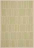 Martha Stewart Blocks MSR4289-325 Cream / Sweet Pea Area Rug