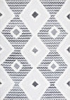 Safavieh Moroccan Tassel Shag Mts612F Grey / Ivory Area Rug