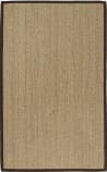 Safavieh Natural Fiber Nf115K Natural / Dark Brown Area Rug