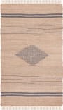 Safavieh Natural Fiber Nf121N Navy / Natural Area Rug