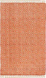 Safavieh Natural Fiber Nf266B Orange / Natural Area Rug