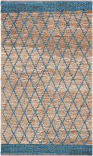 Safavieh Natural Fiber Nf951N Natural / Navy Area Rug