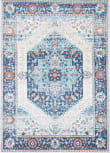 Safavieh Phoenix Phx291A Ivory / Blue Area Rug