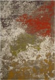 Safavieh Porcello Prl7741F Grey / Orange Area Rug