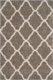 Safavieh Hudson Shag Sgh283B Grey / Ivory Area Rug