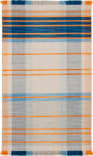 Safavieh Striped Kilim Stk701B Beige / Blue Area Rug