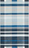 Safavieh Striped Kilim Stk703N Navy / Charcoal Area Rug