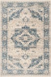 Safavieh Vintage Persian Vtp447M Ivory / Blue Area Rug