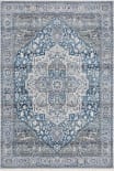 Safavieh Vintage Persian Vtp479H Charcoal / Blue Area Rug