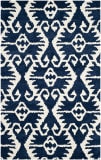 Safavieh Wyndham Wyd323C Royal Blue / Ivory Area Rug