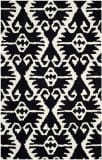 Safavieh Wyndham Wyd323D Black / Ivory Area Rug