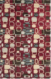 Safavieh Wyndham Wyd621A Red / Multi Area Rug