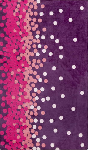 Dobrinka Bath Rug Red Barrel Studio Color: Purple, Size: 21 W x 34 L