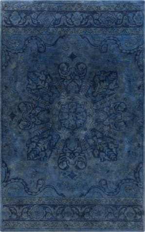 Noori Rug Karabag Socorro Rug - Brown/Blue 4'2 x 6'0
