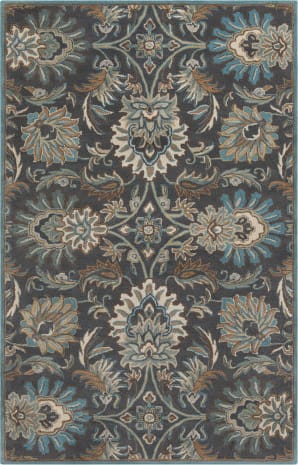 Teal And Brown At Rug Studio