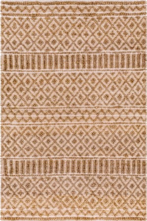 Surya Jute Natural Woven JS-2 Rug, Farmhouse Rug