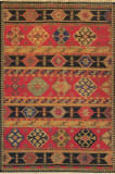 Tibet Rug Company Soumak Kazak Design 2 Area Rug