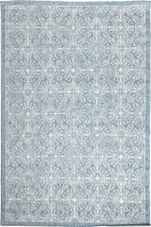 Nourison Urban Chic URC04 Light Blue Area Rug – Incredible Rugs