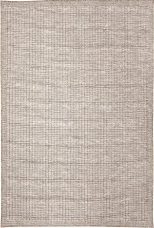 Orly Wool Blend Textured Light Tan Area Rug 12'x15