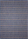 Trans-Ocean Avena Mosaic Stripe 7459/33 Denim Area Rug