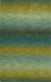 Trans-Ocean Ombre Stripes 9620/04 Ocean Area Rug