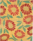 Tufenkian Tibetan Flower Power Sunshine Area Rug