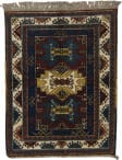 Tufenkian Knotted Red/Navy 5' x 6' Rug