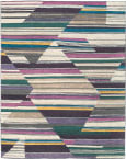 Tufenkian Tibetan Abstract Fall Color By Laura Kirar  Area Rug